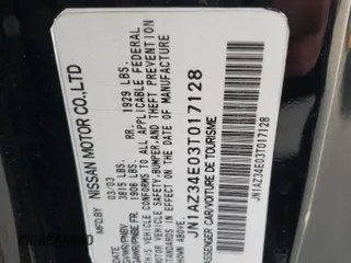 2003 Nissan 350Z Touring with VIN JN1AZ34E03T017128, listed as a Copart auction lot 48060195 with 0 mi miles and Salvage Title. Bid and sale history available at carsss.com. Image 13.