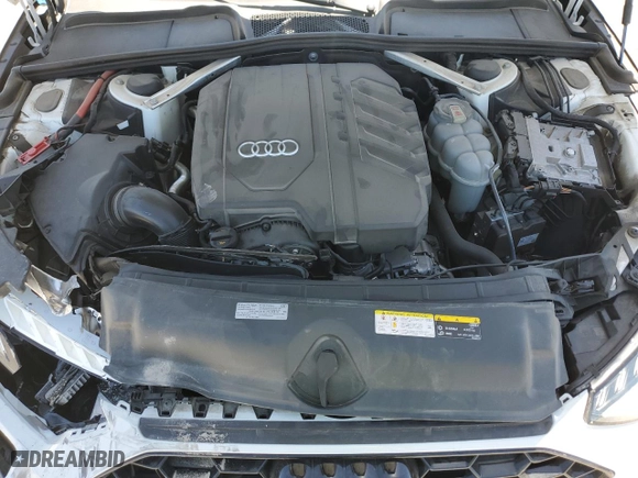 2021 Audi A4 Sedan S line Prestige with VIN WAUFAAF40MN007561, listed as a Copart auction lot 56972514 with 50,918 mi miles and Salvage Title. Bid and sale history available at carsss.com. Image 12.
