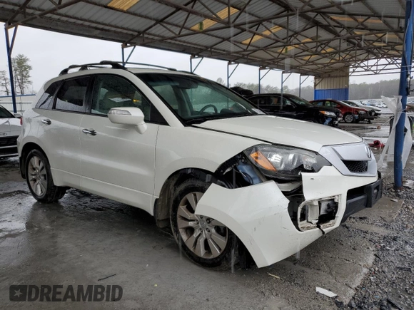 2011 Acura RDX Technology with VIN 5J8TB2H58BA001527, listed as a Copart auction lot 45229695 with 140,161 mi miles and Salvage title. Bid and sale history available at DreamBid. Image 4.