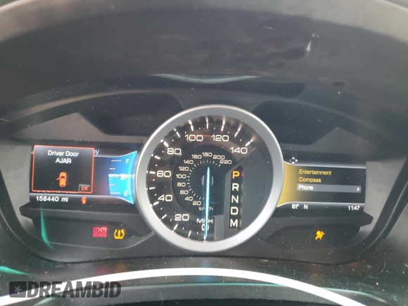 2014 Ford Explorer XLT with VIN 1FM5K8D86EGC18839, listed as a Copart auction lot 53984055 with 158,440 mi miles and Clean Title. Bid and sale history available at carsss.com. Image 9.