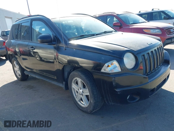 2007 Jeep Compass Sport with VIN 1J8FT470X7D420472, listed as a IAAI auction lot 41358402 with 178,668 mi miles. Bid and sale history available at carsss.com. Image 1.