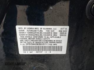 2014 Acura MDX with VIN 5FRYD4H28EB010111, listed as a IAAI auction lot 41529512 with 152,782 mi miles. Bid and sale history available at carsss.com. Image 9.
