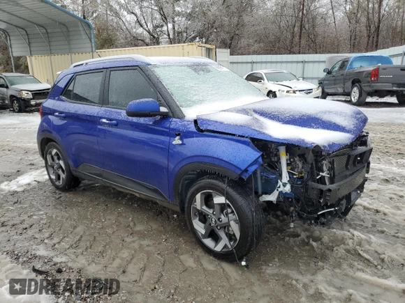 2024 Hyundai Venue Limited with VIN KMHRC8A34RU324477, listed as a Copart auction lot 88054915 with 13,343 mi miles and Salvage Title. Bid and sale history available at DreamBid. Image 4.
