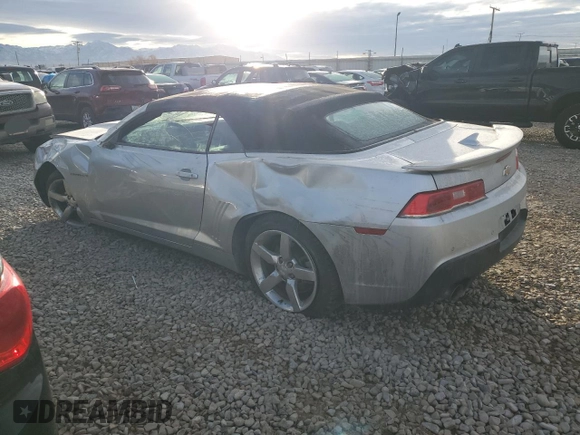 2014 Chevrolet Camaro LT with VIN 2G1FB3D31E9293276, listed as a Copart auction lot 84773184 with 120,051 mi miles and Salvage title. Bid and sale history available at DreamBid. Image 2.