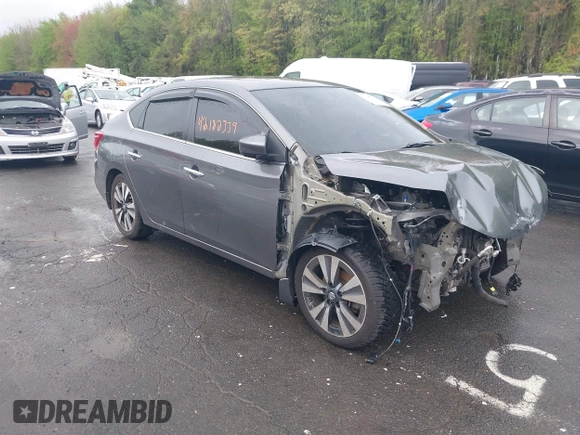 2019 Nissan Sentra S z VIN 3N1AB7AP7KY238779, wystawiony jako IAAI lot #42182339 z przebiegiem 75 136 mil mil oraz . Historia ofert i sprzedaży dostępna na DreamBid. Obrazek 1.