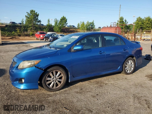 2010 Toyota Corolla with VIN 2T1BU4EE5AC515804, listed as a Copart auction lot 61585025 with 198,026 mi miles and Salvage title. Bid and sale history available at DreamBid. Image 1.