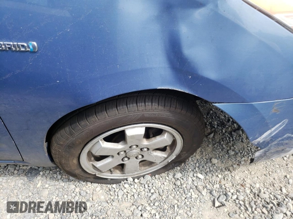 2007 Toyota Prius with VIN JTDKB20U877619139, listed as a Copart auction lot 55257552 with 0 mi miles and Salvage Title. Bid and sale history available at carsss.com. Image 9.
