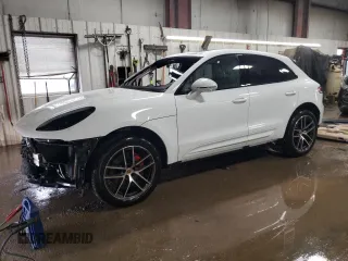 2024 Porsche Macan S с VIN WP1AG2A58RLB35016, выставлен на аукционе Copart как лот 51109275 с пробегом 9 664 миль миль и Списание • Salvage title. История ставок и продаж доступна на DreamBid. Изображение 1.