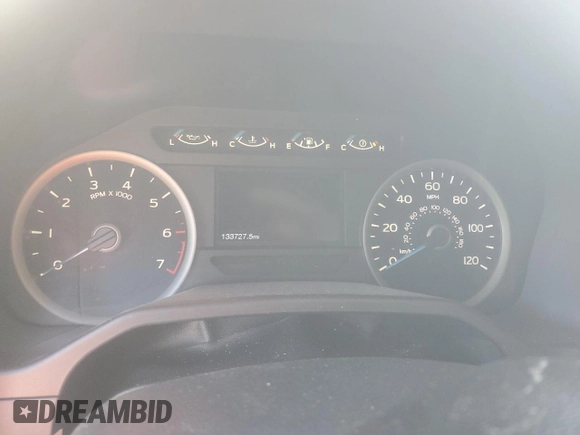 2016 Ford F-150 XL with VIN 1FTEW1CF7GFC54371, listed as a Copart auction lot 49712845 with 133,727 mi miles and Salvage Title. Bid and sale history available at carsss.com. Image 9.