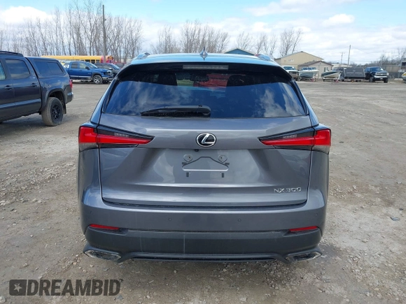 2021 Lexus NX 300 with VIN JTJDARDZ6M2257909, listed as a IAAI auction lot 42018626 with 107,930 mi miles and . Bid and sale history available at DreamBid. Image 16.