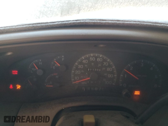 1998 Ford F-150 with VIN 1FTDX176XWNA06879, listed as a Copart auction lot 46032145 with 211,308 mi miles and Salvage title. Bid and sale history available at DreamBid. Image 9.