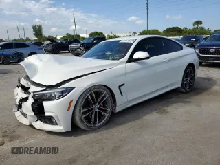 2020 BMW 4 Series 430i with VIN WBA4W3C03LFH55934, listed as a Copart auction lot 67247393 with 68,424 mi miles and Non Repairable. Bid and sale history available at carsss.com. Image 1.