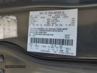 2010 Ford Explorer XLT with VIN 1FMEU6DEXAUA47318, listed as a Copart auction lot 46247385 with 136,008 mi miles and Salvage Title. Bid and sale history available at carsss.com. Image 13.