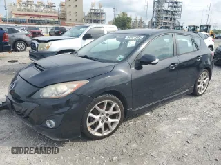 2012 Mazda 3 Mazdaspeed3 Touring with VIN JM1BL1L49C1603628, listed as a Copart auction lot 60821995 with 65,949 mi miles and Salvage title. Bid and sale history available at DreamBid. Image 1.