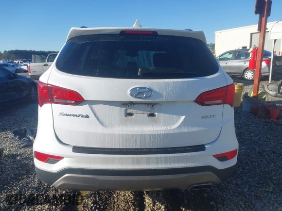 2017 Hyundai Santa Fe Sport 2.4L with VIN 5NMZU3LB9HH010581, listed as a IAAI auction lot 41758130 with 117,526 mi miles. Bid and sale history available at carsss.com. Image 16.