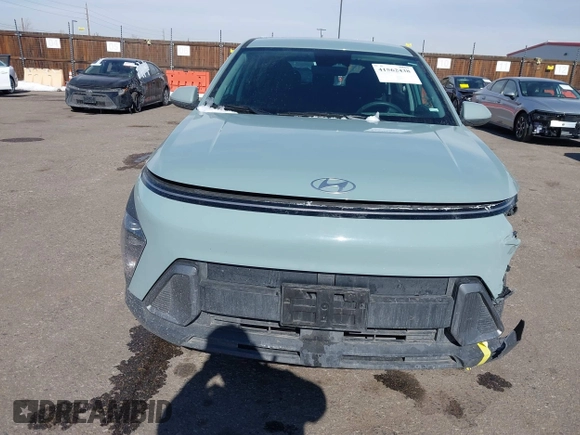 2024 Hyundai Kona SE with VIN KM8HACABXRU077297, listed as a IAAI auction lot 41562438 with 20,660 mi miles and . Bid and sale history available at carsss.com. Image 12.