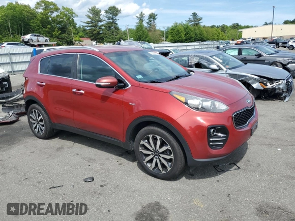 2018 Kia Sportage EX z VIN KNDPNCAC8J7369689, wystawiony jako Copart lot #57439325 z przebiegiem 173 726 mil mil oraz Szkoda całkowita • Salvage title. Historia ofert i sprzedaży dostępna na DreamBid. Obrazek 4.