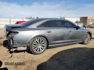 2020 Audi A8 с VIN WAU8EAF81LN002559, выставлен на аукционе Copart как лот 81567644 с пробегом 29 458 миль миль и Списание • Salvage title. История ставок и продаж доступна на DreamBid. Изображение 3.