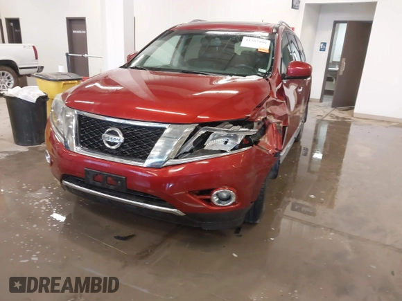 2016 Nissan Pathfinder Platinum z VIN 5N1AR2MM1GC617754, wystawiony jako IAAI lot #41387899 z przebiegiem 105 936 mil mil oraz . Historia ofert i sprzedaży dostępna na DreamBid. Obrazek 18.