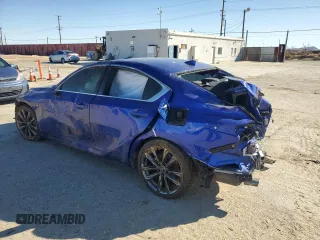2022 Lexus IS 350 F Sport with VIN JTHGZ1B22N5051954, listed as a Copart auction lot 49489045 with Not provided miles and Salvage title. Bid and sale history available at DreamBid. Image 2.