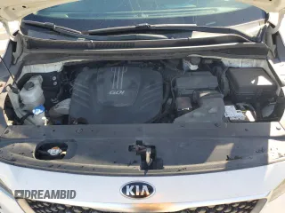 2015 Kia Sedona SX-L with VIN KNDME5C16F6034552, listed as a Copart auction lot 45478085 with 150,158 mi miles and Salvage Title. Bid and sale history available at DreamBid. Image 12.