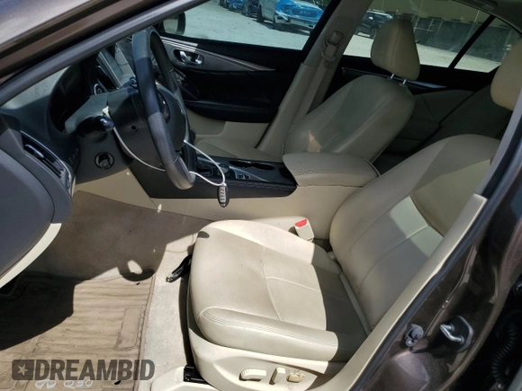 2016 Infiniti Q50 3.0t Premium with VIN JN1EV7AP7GM300734, listed as a Copart auction lot 55263025 with 125,987 mi miles and Clean Title. Bid and sale history available at carsss.com. Image 7.