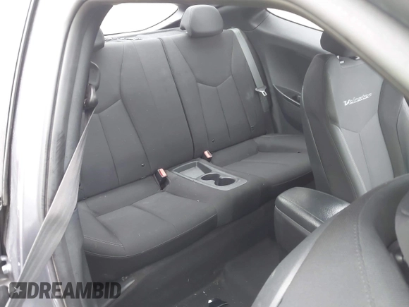 2017 Hyundai Veloster with VIN KMHTC6AD4HU309625, listed as a IAAI auction lot 41933497 with 184,632 mi miles. Bid and sale history available at carsss.com. Image 8.