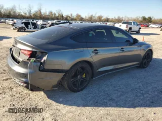 2022 Audi A5 Sportback S line Premium with VIN WAUDACF50NA031721, listed as a Copart auction lot 82432583 with 20,921 mi miles. Bid and sale history available at carsss.com. Image 3.