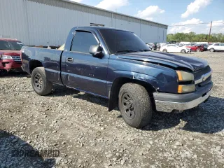 2005 Chevrolet Silverado 1500 with VIN 1GCEC14X65Z358829, listed as a Copart auction lot 55583695 with Not Provided miles and Clean Title. Bid and sale history available at DreamBid. Image 4.