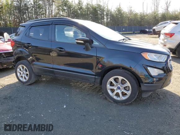 2018 Ford EcoSport SE with VIN MAJ3P1TE4JC201718, listed as a Copart auction lot 50917485 with 88,047 mi miles and Salvage Title. Bid and sale history available at DreamBid. Image 4.