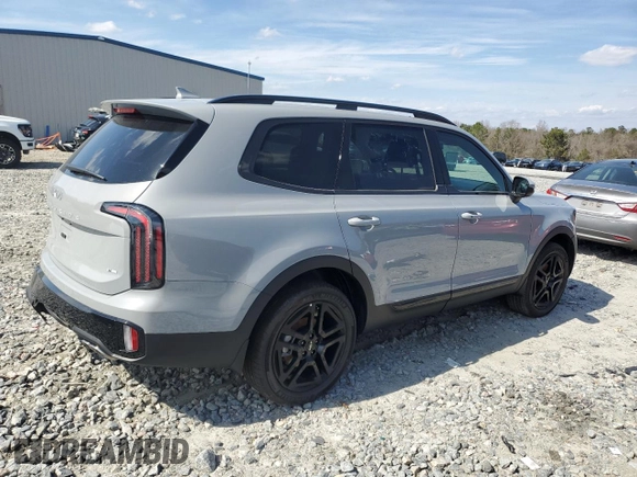 2024 Kia Telluride EX with VIN 5XYP3DGC0RG549279, listed as a Copart auction lot 47051635 with 4,074 mi miles and Salvage Title. Bid and sale history available at carsss.com. Image 3.