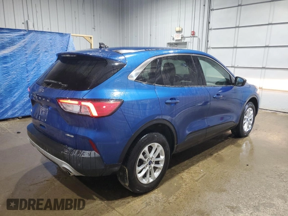 2022 Ford Escape SE with VIN 1FMCU9G66NUA63552, listed as a Copart auction lot 60914095 with 26,727 mi miles and Clean title. Bid and sale history available at DreamBid. Image 3.