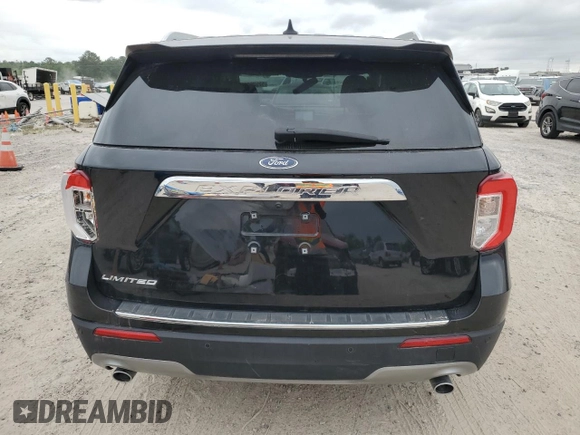 2022 Ford Explorer Limited with VIN 1FMSK7FH5NGA79510, listed as a Copart auction lot 52626945 with 41,095 mi miles and Salvage Title. Bid and sale history available at carsss.com. Image 6.