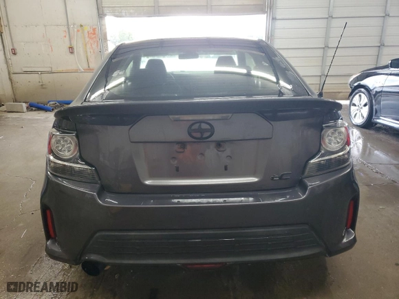 2015 Scion tC with VIN JTKJF5C70FJ002254, listed as a Copart auction lot 53077385 with 117,221 mi miles and Salvage Title. Bid and sale history available at carsss.com. Image 6.