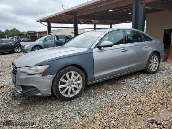 2013 Audi A6 3.0T Premium Plus with VIN WAUGGAFC9DN005169, listed as a Copart auction lot 54559995 with 185,308 mi miles and Clean Title. Bid and sale history available at carsss.com. Image 1.