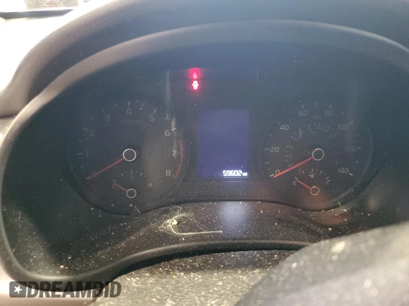 2022 Kia Rio S with VIN 3KPA24AD4NE452586, listed as a Copart auction lot 51971615 with 59,602 mi miles and Salvage Title. Bid and sale history available at carsss.com. Image 9.