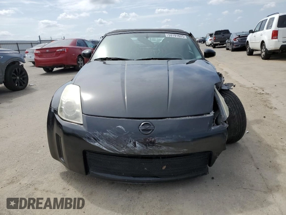 2006 Nissan 350Z Touring with VIN JN1AZ36A96M457034, listed as a Copart auction lot 53191625 with 134,572 mi miles and Salvage Title. Bid and sale history available at carsss.com. Image 5.
