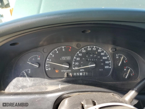 1996 Ford Ranger XL with VIN 1FTCR10A4TPB46270, listed as a Copart auction lot 52410075 with 184,624 mi miles and Salvage Title. Bid and sale history available at carsss.com. Image 9.