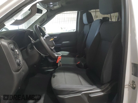 2019 Chevrolet Silverado 1500 Custom with VIN 3GCPYBEH2KG157495, listed as a Copart auction lot 54488295 with 77,899 mi miles and Salvage Title. Bid and sale history available at DreamBid. Image 7.