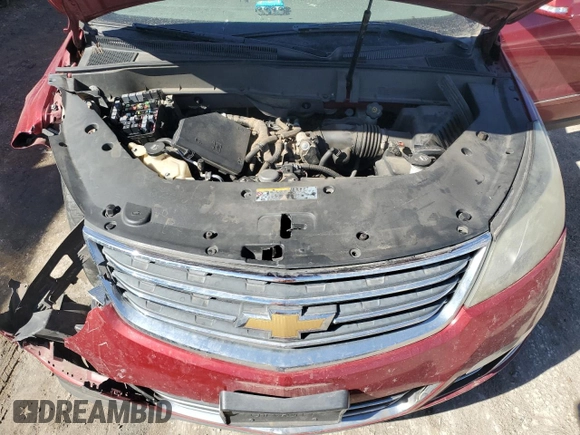 2013 Chevrolet Traverse LTZ z VIN 1GNKVLKD0DJ101204, wystawiony jako Copart lot #46361955 z przebiegiem 187 287 mil mil oraz Szkoda całkowita • Salvage title. Historia ofert i sprzedaży dostępna na DreamBid. Obrazek 12.