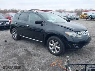 2010 Nissan Murano LE with VIN JN8AZ1MW7AW121853, listed as a IAAI auction lot 41893510 with 148,047 mi miles. Bid and sale history available at carsss.com. Image 1.