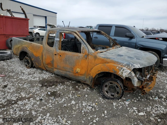 2016 Nissan Frontier S with VIN 1N6BD0CT9GN789858, listed as a Copart auction lot 46238905 with 0 mi miles and Salvage Title. Bid and sale history available at carsss.com. Image 4.