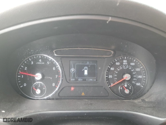 2018 Kia Sorento LX V6 with VIN 5XYPG4A52JG384841, listed as a Copart auction lot 76878914 with 111,861 mi miles and Salvage Title. Bid and sale history available at carsss.com. Image 9.