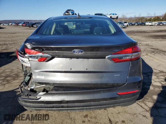 2019 Ford Fusion SE with VIN 3FA6P0H79KR123134, listed as a Copart auction lot 49226005 with 68,430 mi miles and Salvage Title. Bid and sale history available at carsss.com. Image 6.