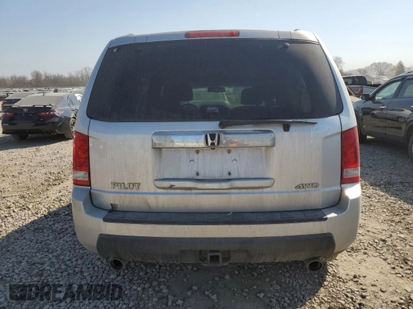 2009 Honda Pilot EX-L with VIN 5FNYF48509B028694, listed as a Copart auction lot 48733735 with 0 mi miles and Salvage Title. Bid and sale history available at carsss.com. Image 6.
