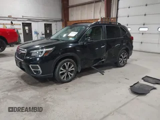 2020 Subaru Forester Limited with VIN JF2SKAUC4LH499843, listed as a IAAI auction lot 41976456 with 87,008 mi miles. Bid and sale history available at carsss.com. Image 2.