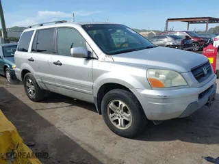 2004 Honda Pilot EX with VIN 2HKYF18514H503083, listed as a IAAI auction lot 41796369 with 172,187 mi miles. Bid and sale history available at carsss.com. Image 1.