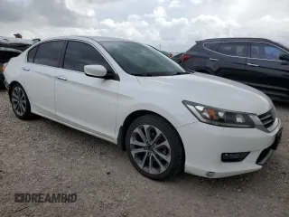 2014 Honda Accord Sport with VIN 1HGCR2F58EA191591, listed as a Copart auction lot 55064385 with 152,703 mi miles and Salvage Title. Bid and sale history available at DreamBid. Image 4.