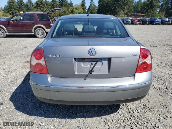 2003 Volkswagen Passat GLX with VIN WVWRH63B93P354188, listed as a Copart auction lot 69510584 with 125,225 mi miles and Salvage Title. Bid and sale history available at carsss.com. Image 6.