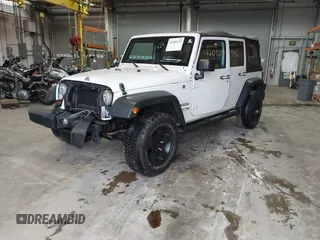 2018 Jeep Wrangler Unlimited Sport with VIN 1C4BJWDG8JL859885, listed as a IAAI auction lot 41205279 with 47,941 mi miles and . Bid and sale history available at DreamBid. Image 18.